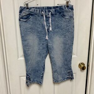 Casual Blue Denim shorts